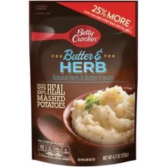 Betty Crocker Butter and Herb Mashed Potatoes